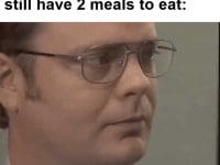 When It's Bed Time But You Still Have Meals To Eat