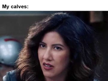 Me Determined That This Is The Week My Calves Will Start To Grow My Calves