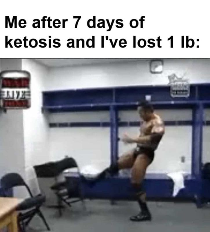 Me After Days Of Ketosis And I've Lost Lb