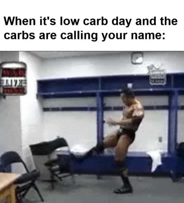 When It's Low Carb Day And The Carbs Are Calling Your Name