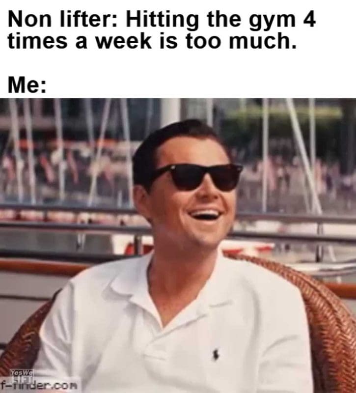 Non Lifter Hitting The Gym Times A Week Is Too Much Me