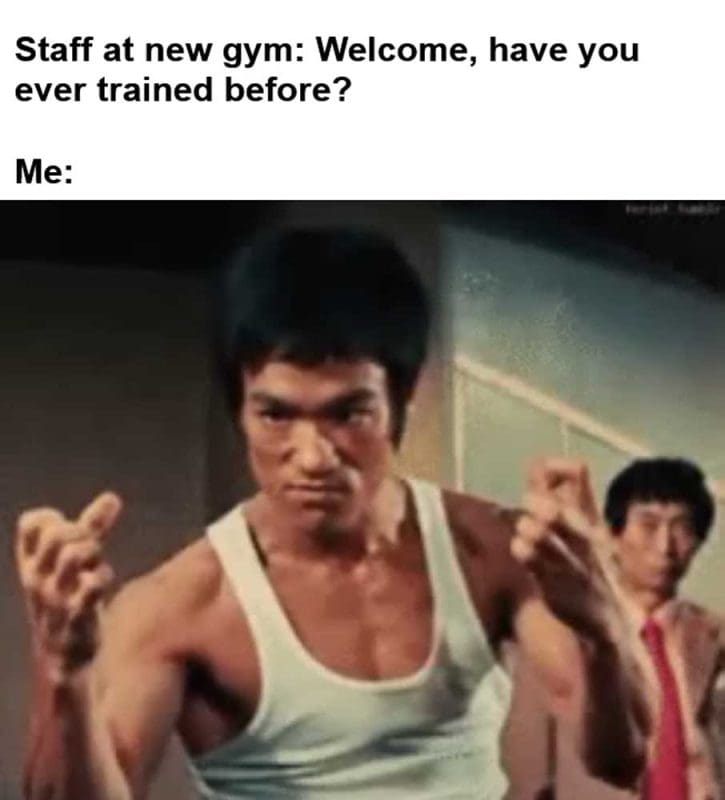 Staff At New Gym Welcome Have You Ever Trained Before Me