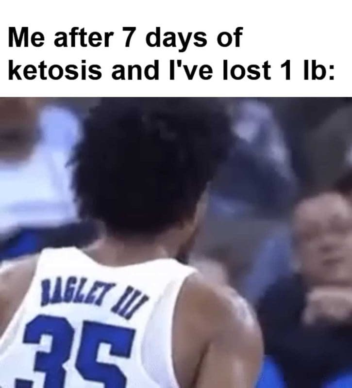 Me After Days Of Ketosis And I've Lost Lb