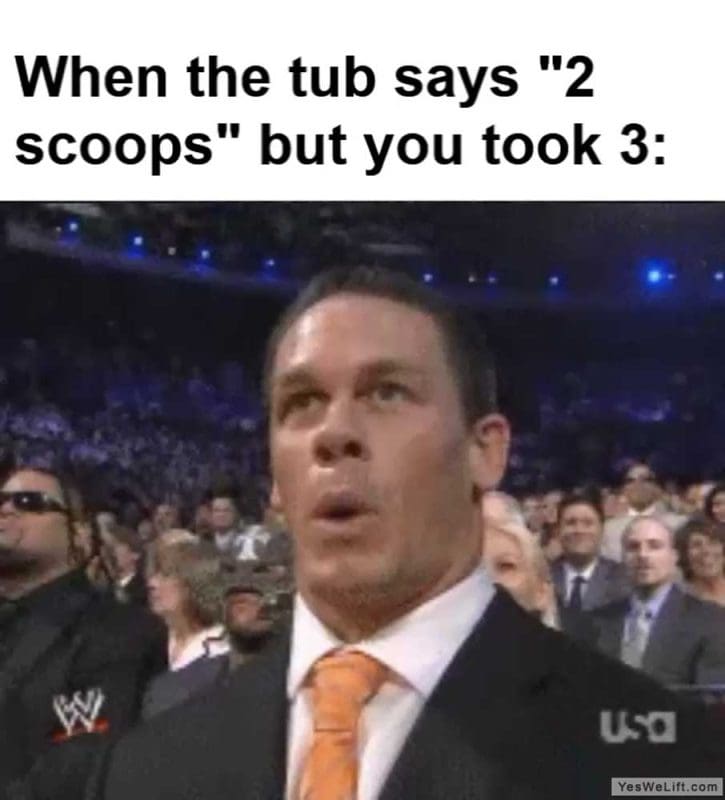 When The Tub Says Scoops But You Took