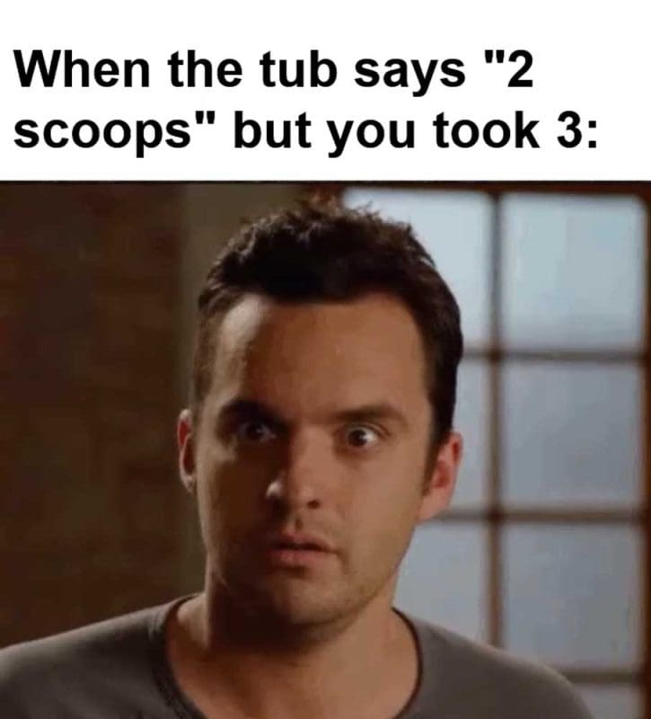 When The Tub Says Scoops But You Took