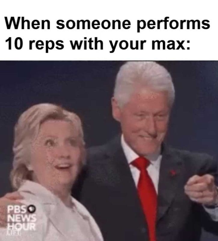 When Someone Performs Reps With Your Max