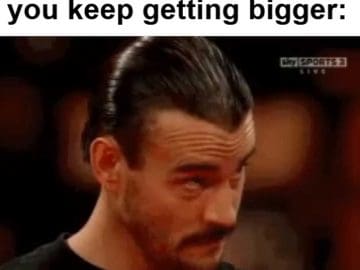 How Haters Look When You Keep Getting Bigger