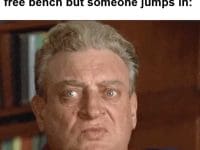 When I've Waited Patiently For A Free Bench But Someone Jumps In