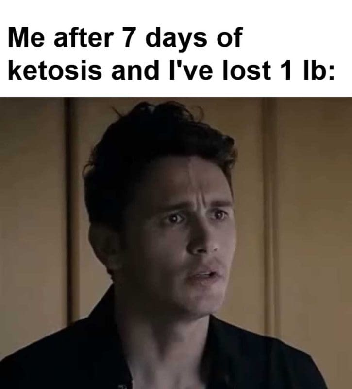 Me After Days Of Ketosis And I've Lost Lb
