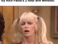When A Newbie Tells Me They Gonna Try Rich Paina's Hour Arm Workout