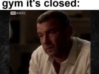 Gets To Hour Gym It's Closed