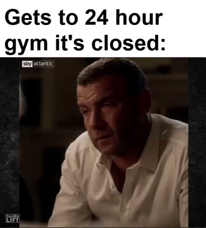 Gets To Hour Gym It's Closed
