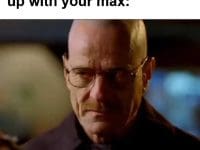 When The New Guy Warms Up With Your Max