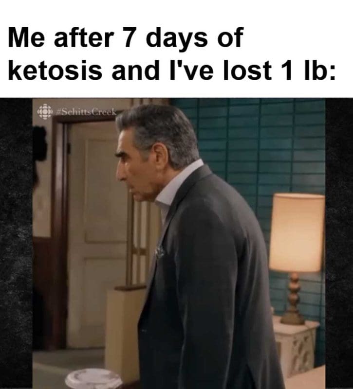 Me After Days Of Ketosis And I've Lost Lb