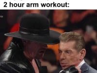 When A Newbie Tells Me They Gonna Try Rich Paina's Hour Arm Workout