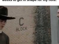 Me Realising I Have Less Than Weeks To Get In Shape For My Hols