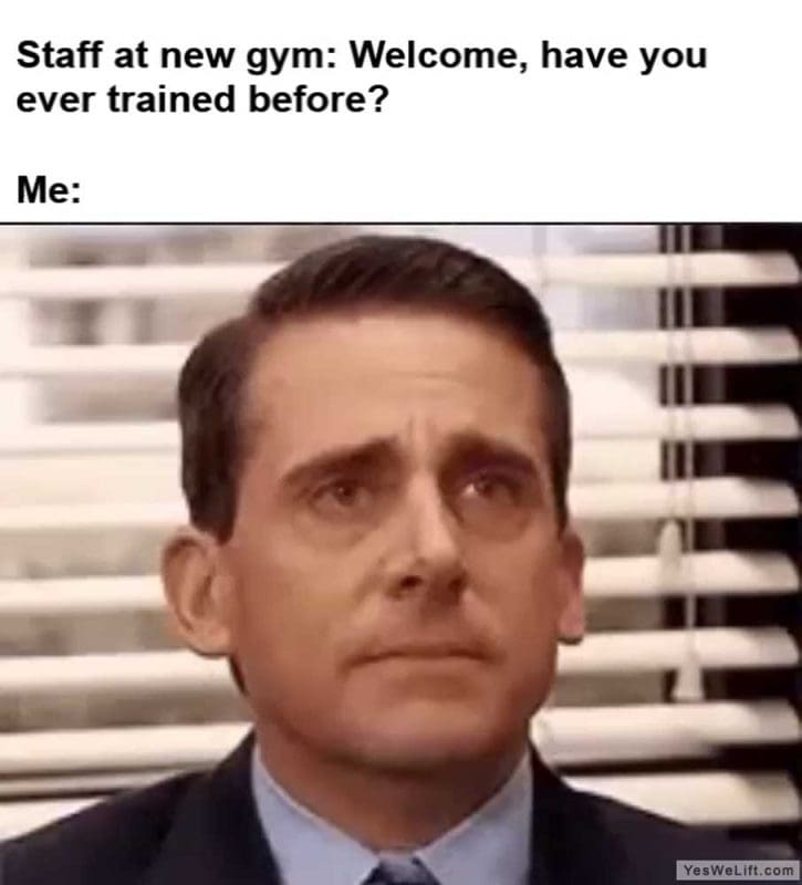 Staff At New Gym Welcome Have You Ever Trained Before Me