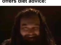 When A Gym Newbie Offers Diet Advice