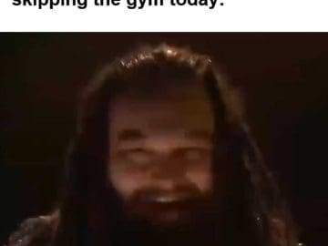 When Your Gym Buddy Suggests Skipping The Gym Today