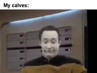 Me Determined That This Is The Week My Calves Will Start To Grow My Calves