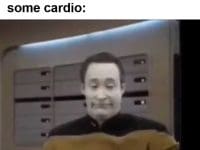 The Face You Make When You Think You Should Start Doing Some Cardio