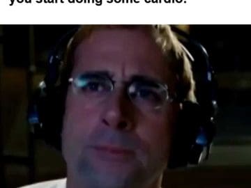 When Your Lifting Partner Suggests You Start Doing Some Cardio