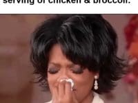 My Face About To Start My Sixth Serving Of Chicken Broccoli