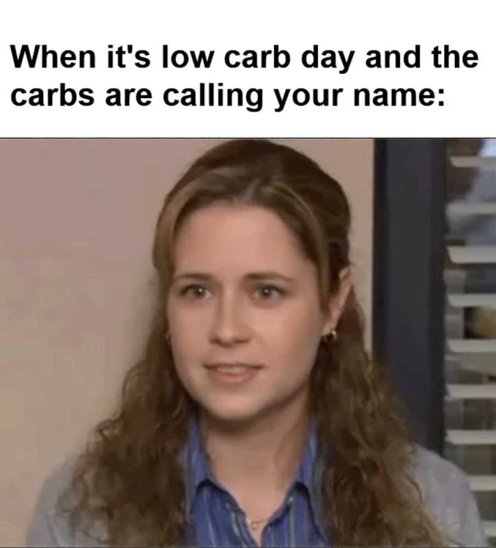 When It's Low Carb Day And The Carbs Are Calling Your Name