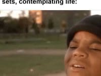 The Face You Make In Between Sets Contemplating Life