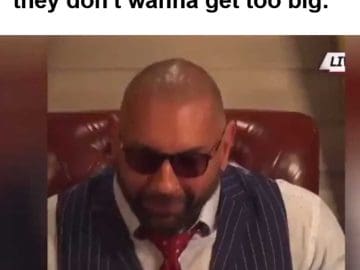 When You Hear Someone Say They Don't Wanna Get Too Big