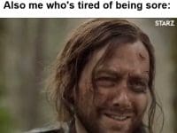 Me Who Loves To Workout Also Me Who's Tired Of Being Sore