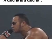 When A Non Lifter Tells You A Calorie Is A Calorie
