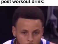 Finished Workout Forgot Post Workout Drink