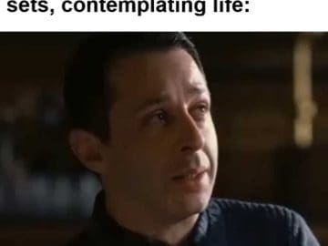 The Face You Make In Between Sets Contemplating Life