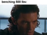 Me Staring At The Year Old Construction Worker In Jeans Benching Lbs