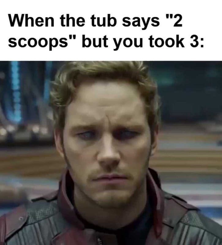 When The Tub Says Scoops But You Took