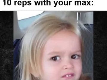 When Someone Performs Reps With Your Max