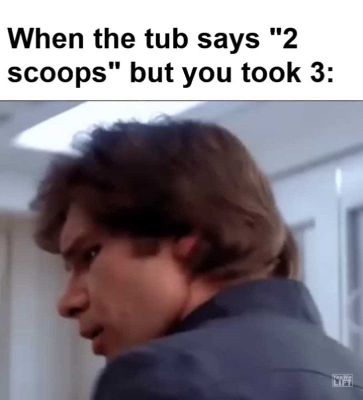When The Tub Says Scoops But You Took