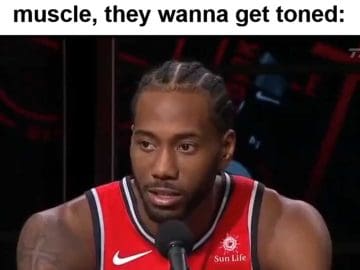 When You Hear Someone Say They Don't Wanna Build Muscle They Wanna Get Toned