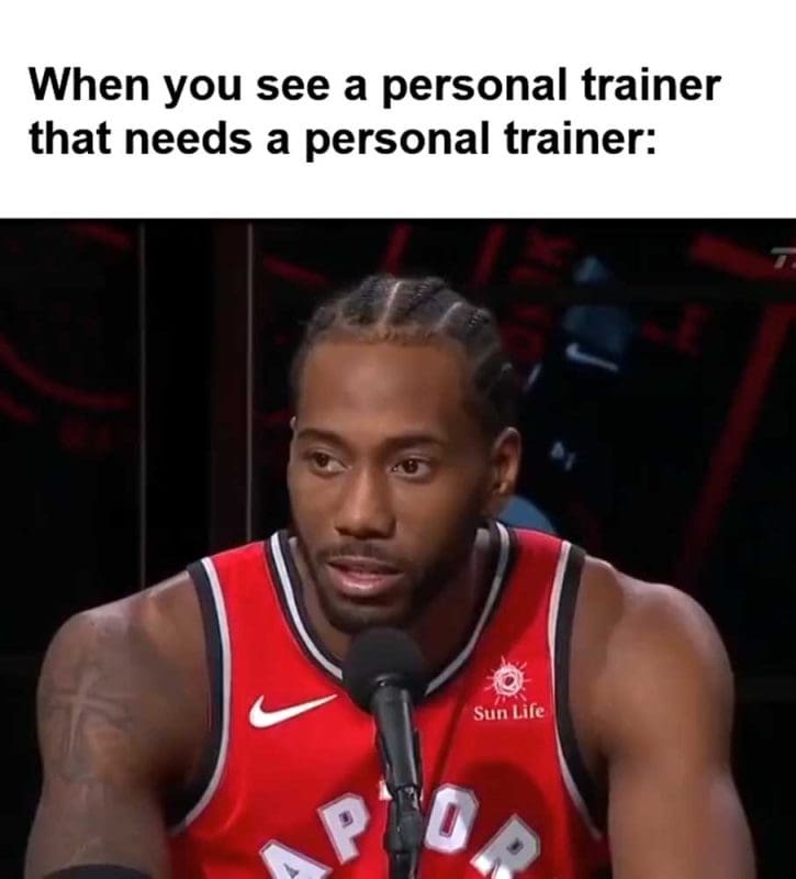 When You See A Personal Trainer That Needs A Personal Trainer