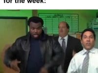 When It's Friday Gym Done For The Week