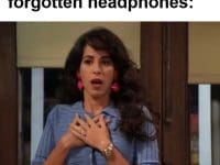 Gets To The Gym Forgotten Headphones