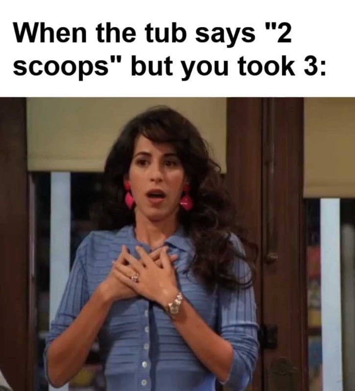When The Tub Says Scoops But You Took