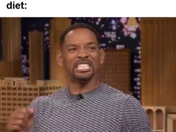 When I've Managed To Go The Whole Day Without Breaking My Diet