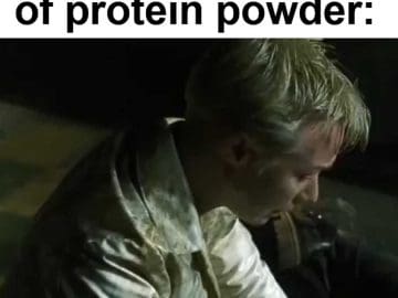 When You Run Out Of Protein Powder