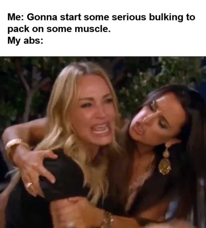 Me Gonna Start Some Serious Bulking To Pack On Some Muscle My Abs