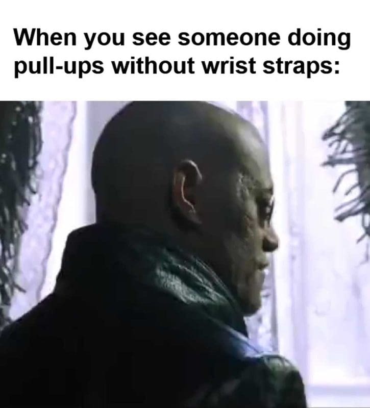 When You See Someone Doing Pullups Without Wrist Straps