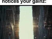 When Your Ex Notices Your Gainz