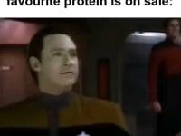 My Face When I Learn My Favourite Protein Is On Sale