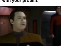 When You Get A Free Shaker With Your Protein